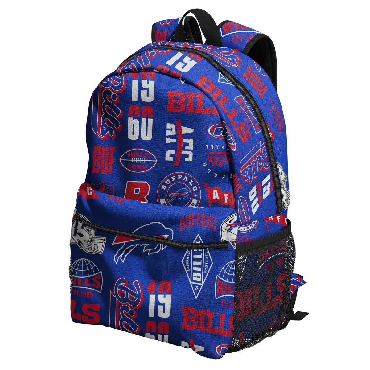Buffalo Bills Backpack and Lunchbox Set, Alternate, color, Blue