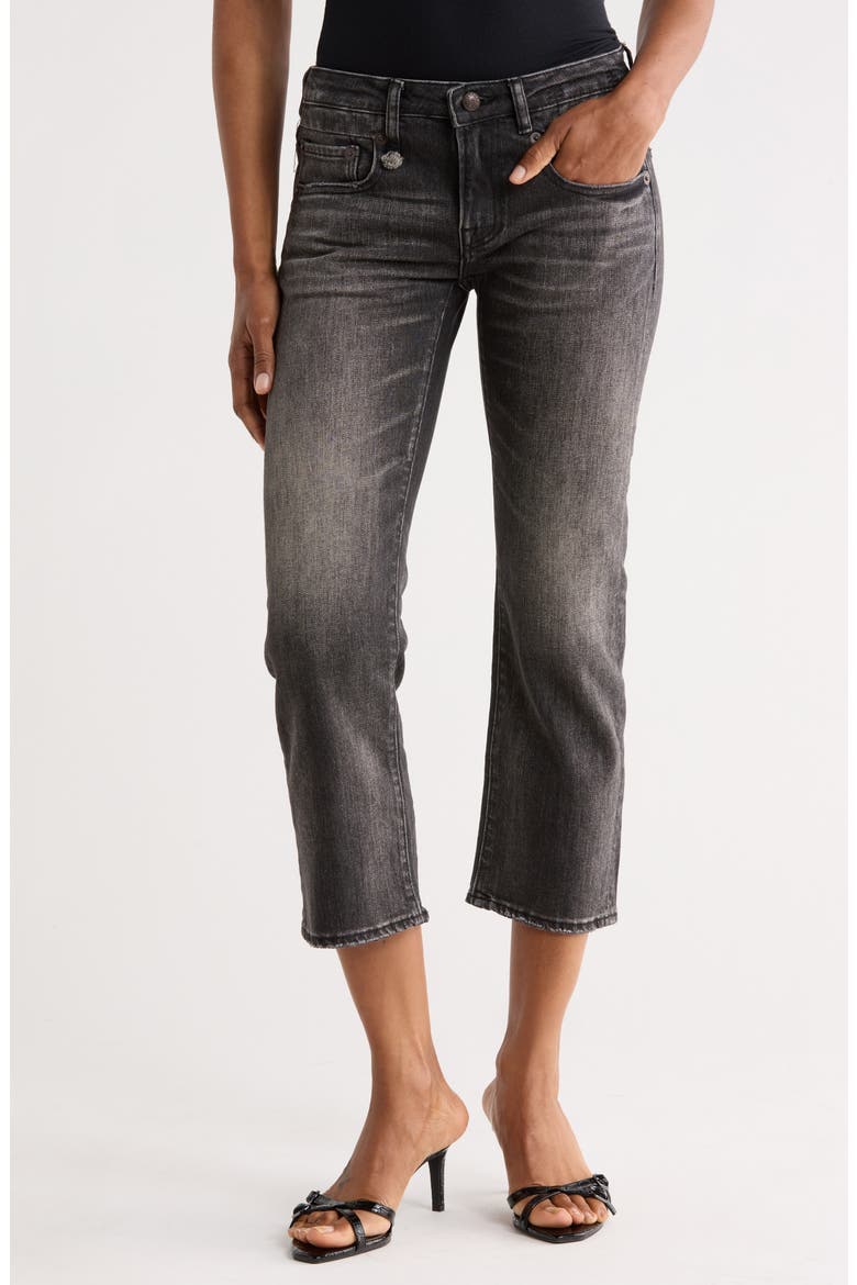 Tobi Crop Boyfriend Jeans, Main, color, KENNET BLACK STRETCH