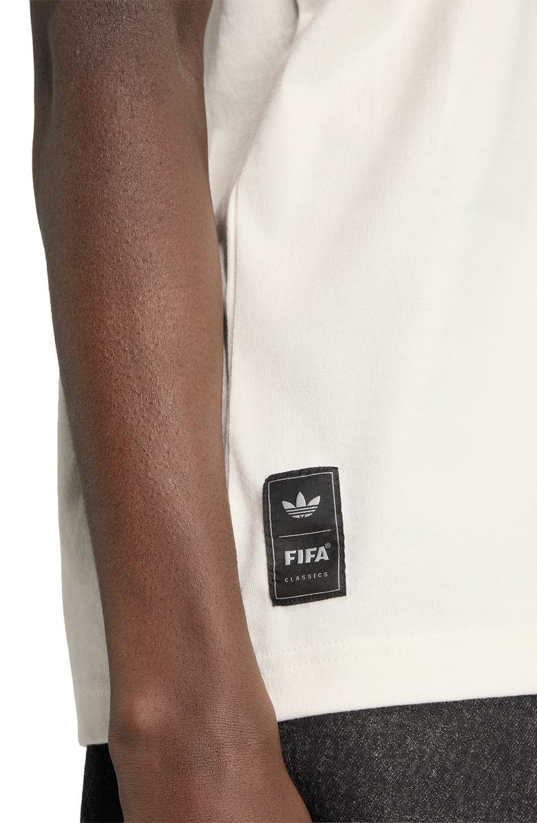 adidas Mascot Graphic T-Shirt, Alternate, color, Cloud White