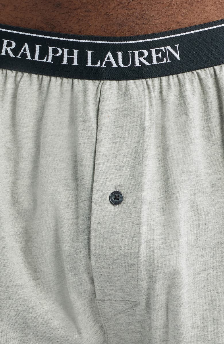 Polo Ralph Lauren Assorted 3-Pack Knit Boxers, Alternate, color, Assorted Grey