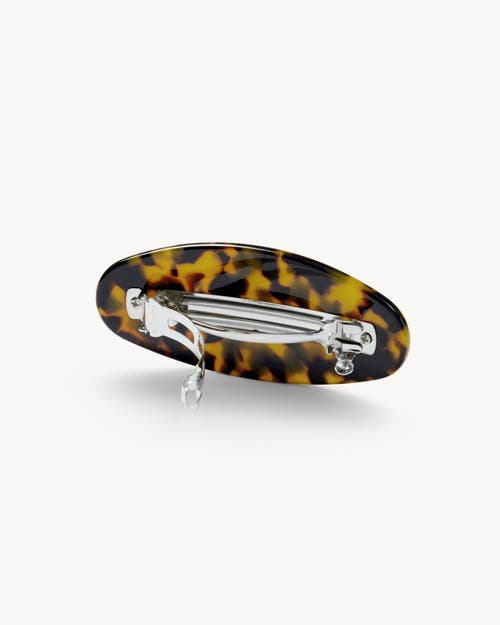 Machete Jumbo Oval Barrette In Multi