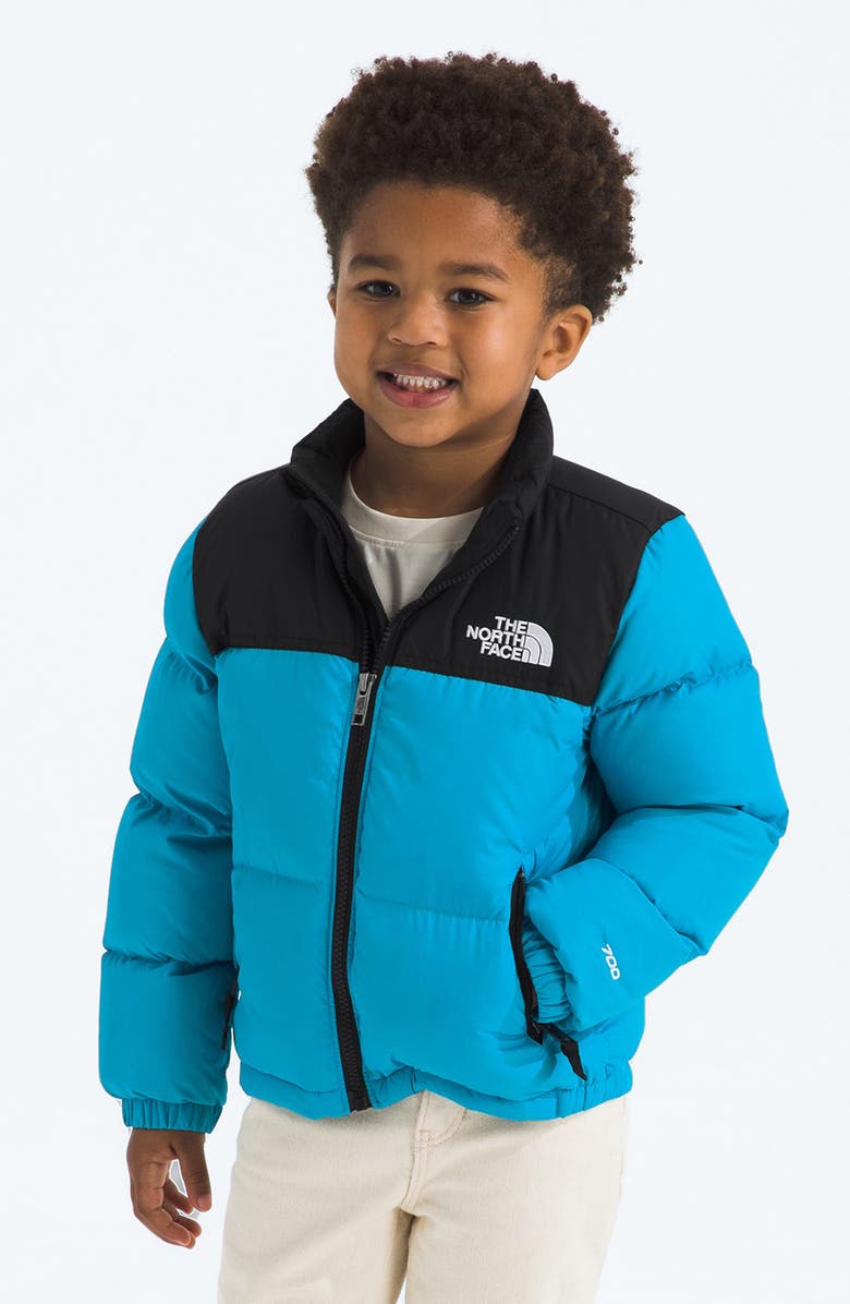 The North Face Kids' 1996 Retro Nuptse<sup>®</sup> Packable 700 Fill Power Down Jacket, Alternate, color, Meridian Blue