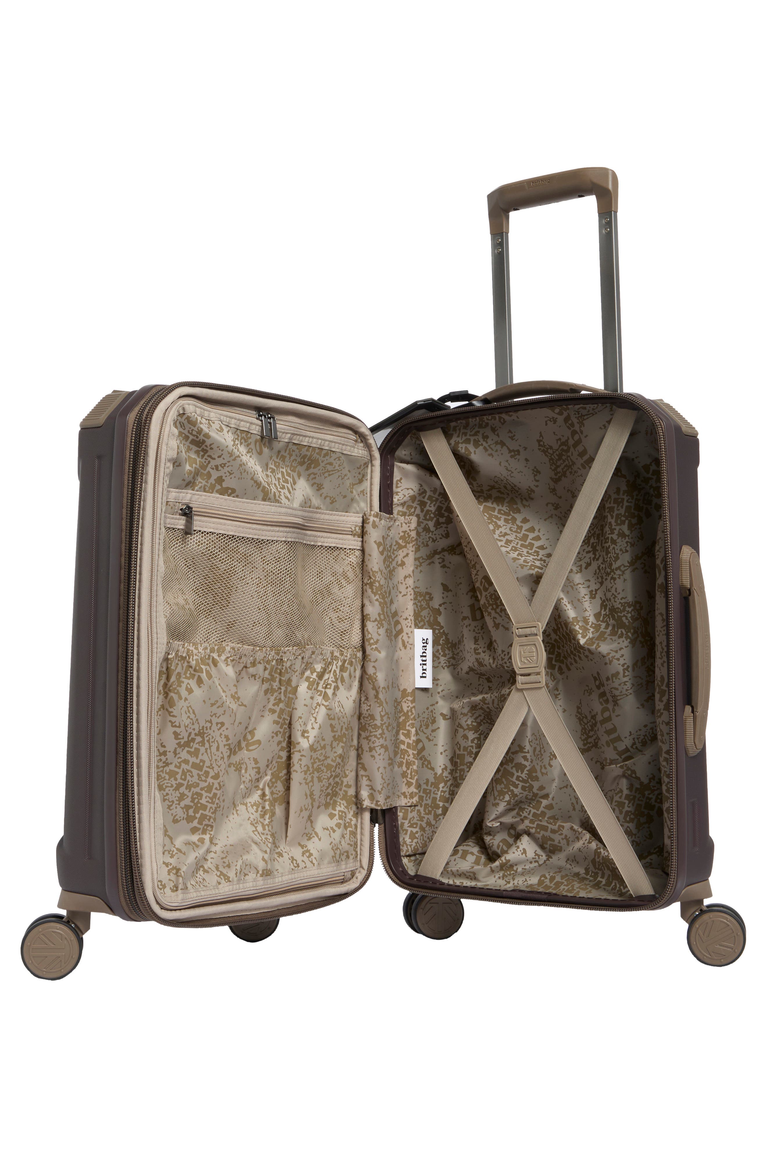 Britbag Stonesfield 27-Inch Hardside Carry-On Spinner Luggage, Alternate, color, Chocolate Plum