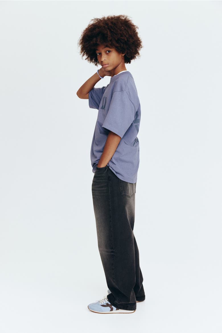 Baggy Fit Jeans, Alternate, color, Black