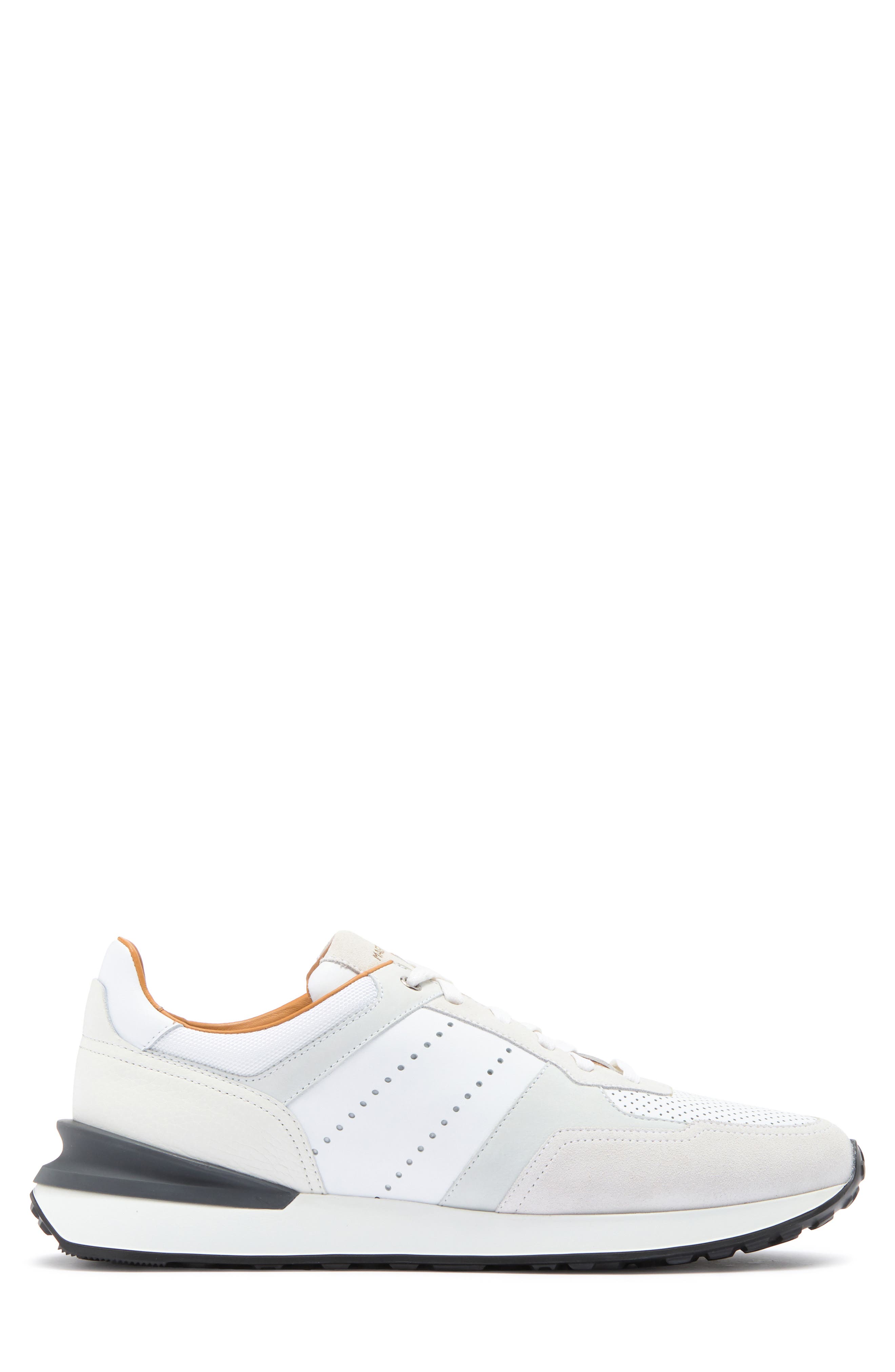 Magnanni Perforated Low Top Sneaker, Alternate, color, 