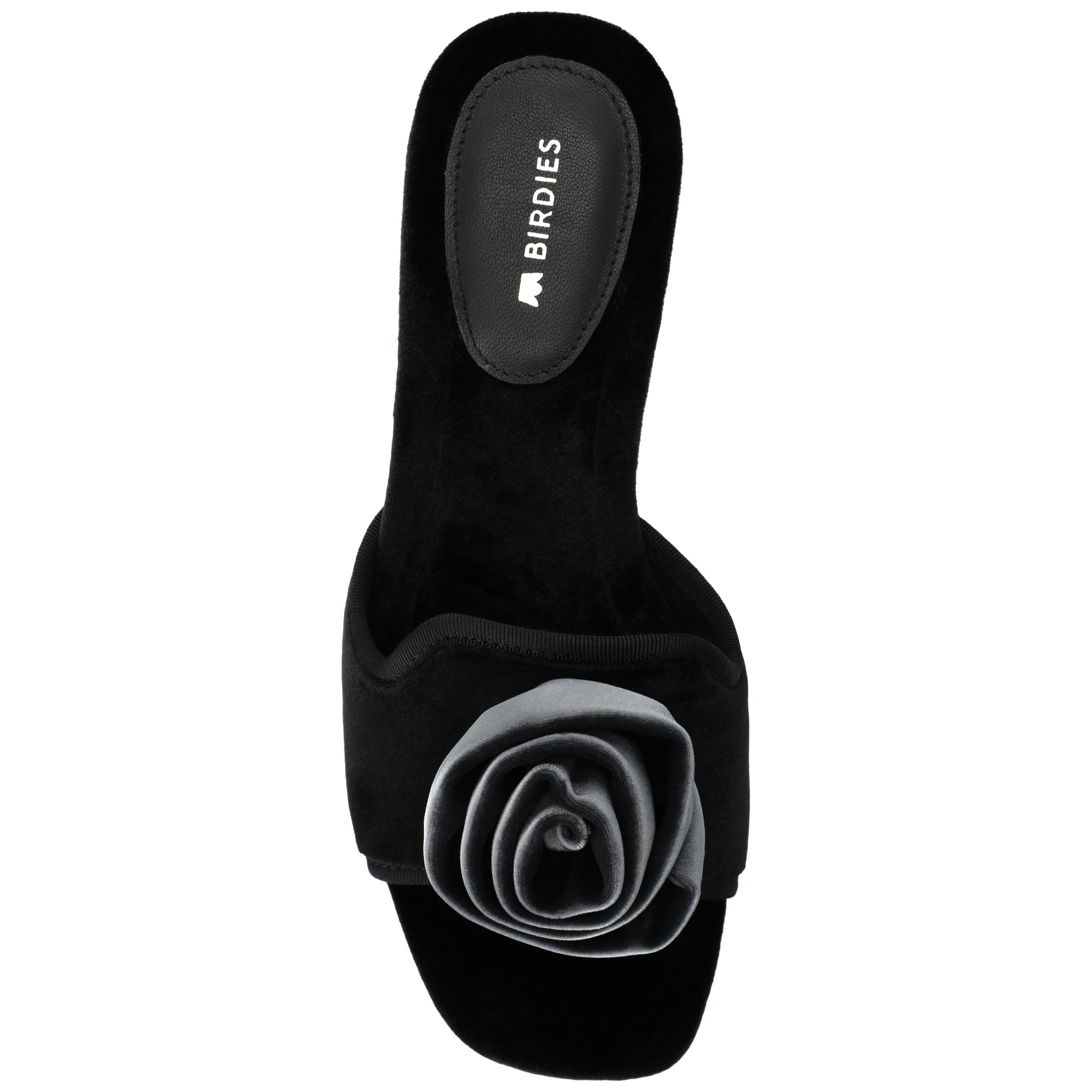 Birdies The Kiwi-Kitten Flower Slide, Alternate, color, Black