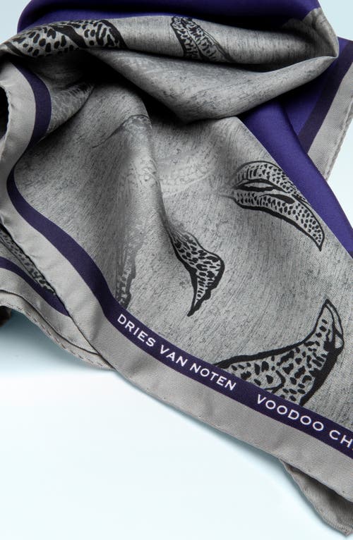 Dries Van Noten Foulard Voodoo Chile Silk Scarf