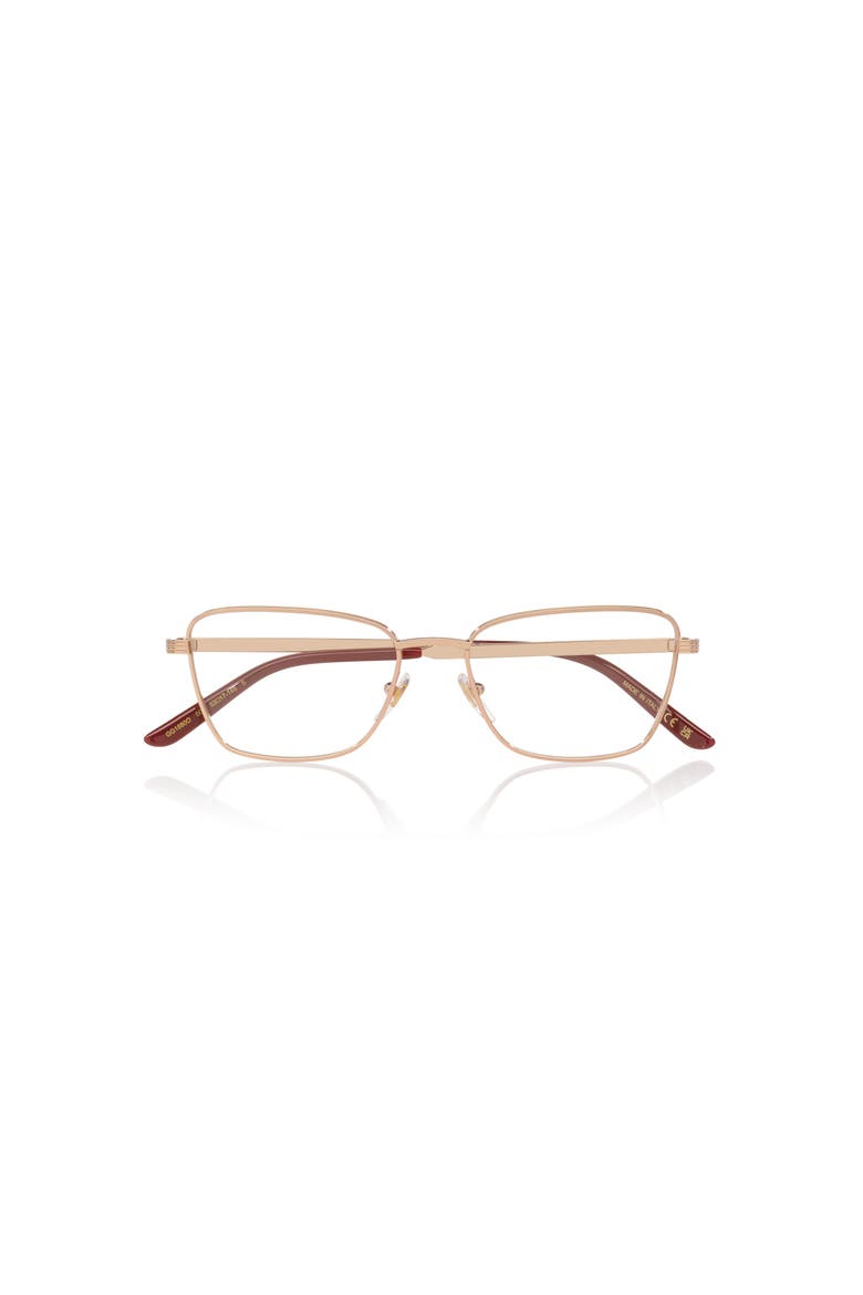 53mm Cat Eye optical glasses, Alternate, color, Gold