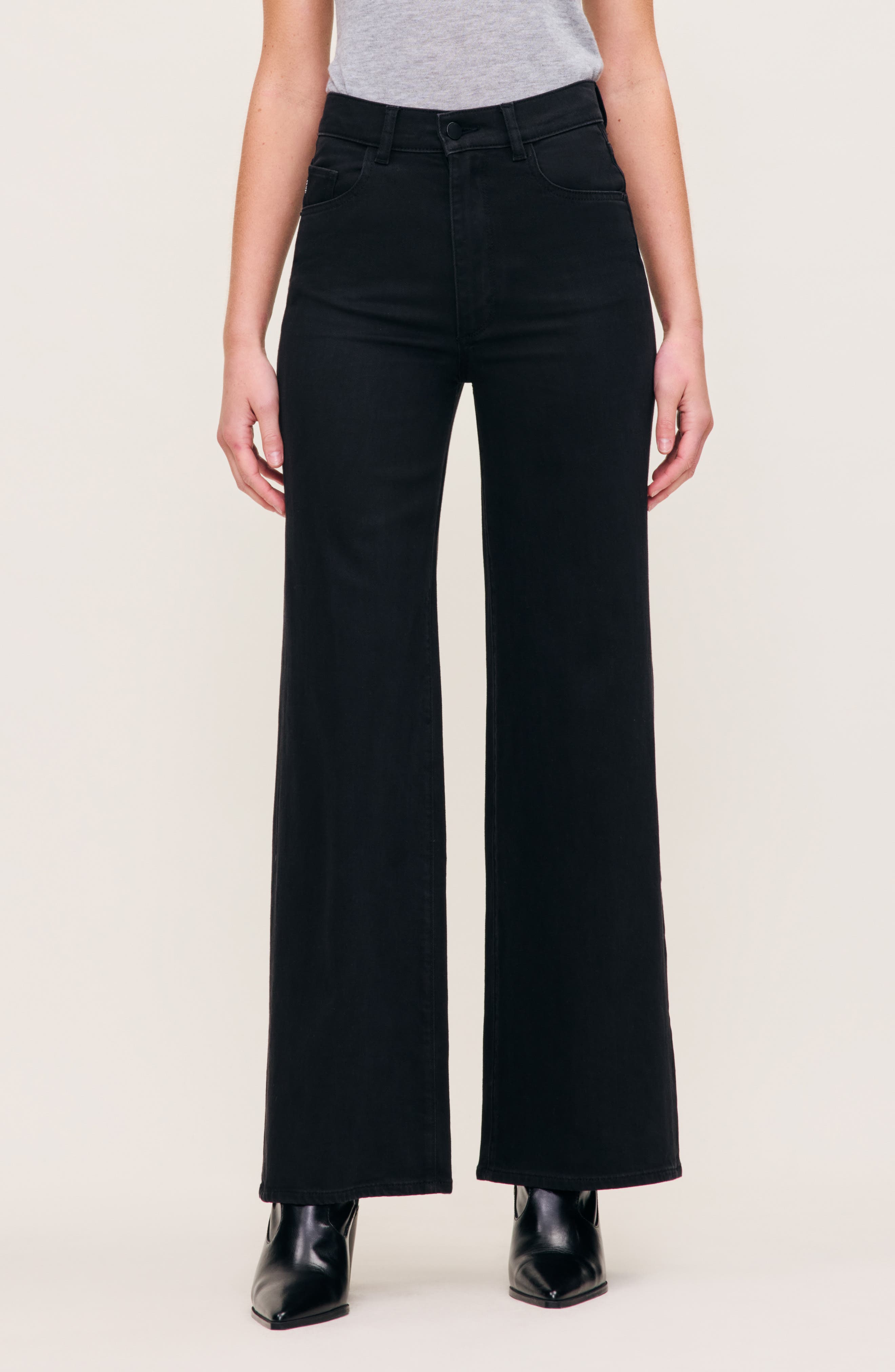 DL1961 Hepburn High Waist Wide Leg Jeans