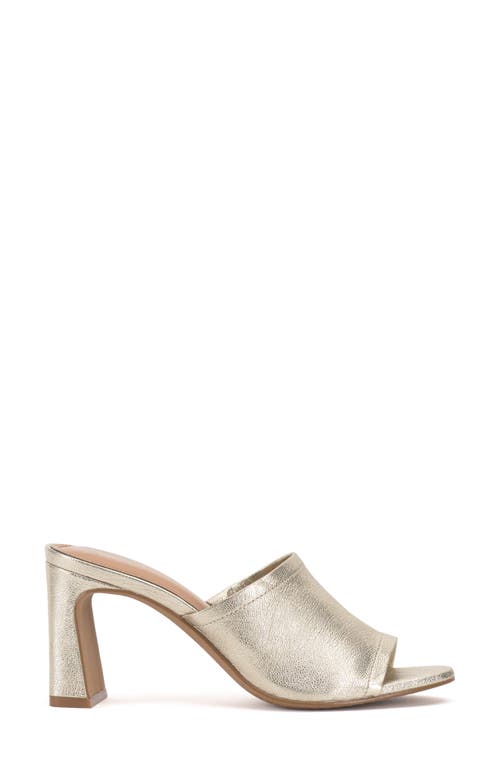 Vince Camuto Alyysa Slide Sandal In Light Gold