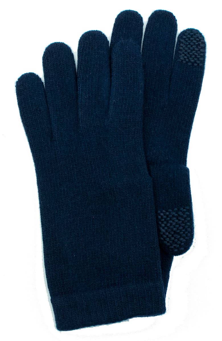 Portolano Tech Cashmere Knit Gloves, Main, color, 