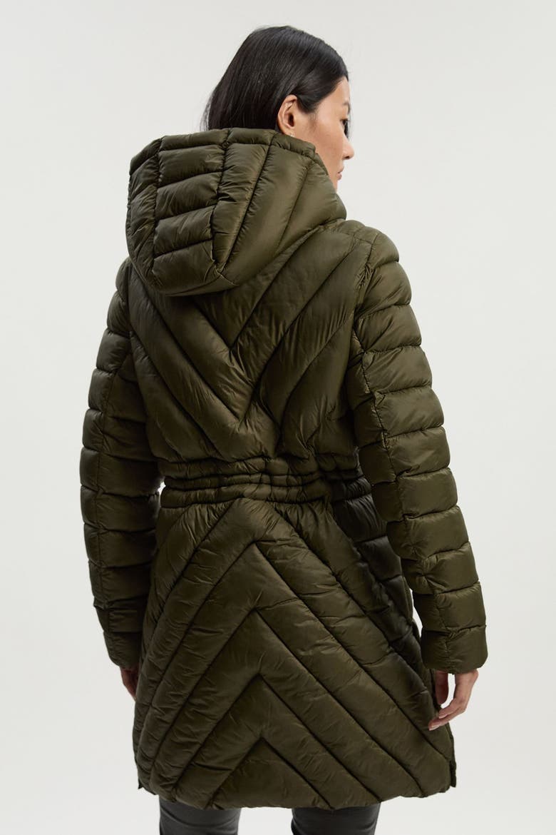 Lightweight Packable Coat, Alternate, color, Khaki