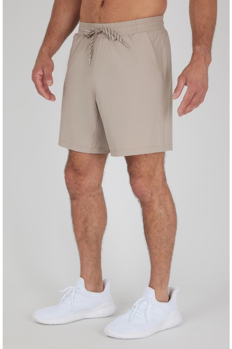 Warp Agility Shorts, Alternate, color, OAK BROWN