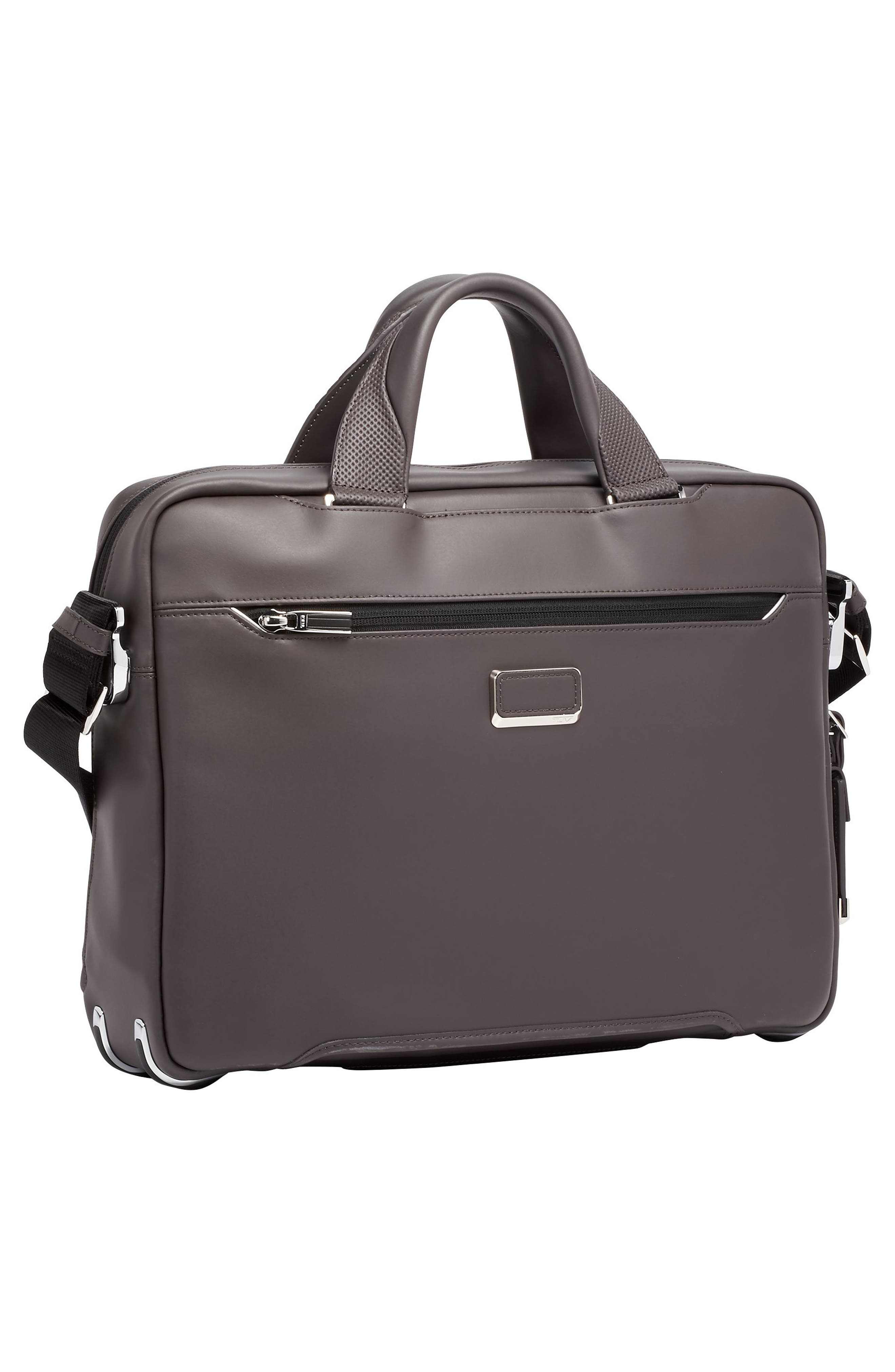 Tumi Arrivé - Sawyer Leather Briefcase, Alternate, color, 