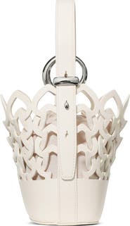 Kate Spade New York halo woven mini bucket bag