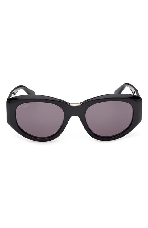 52mm Round Sunglasses