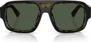Dolce&Gabbana 55mm Polarized Square Sunglasses