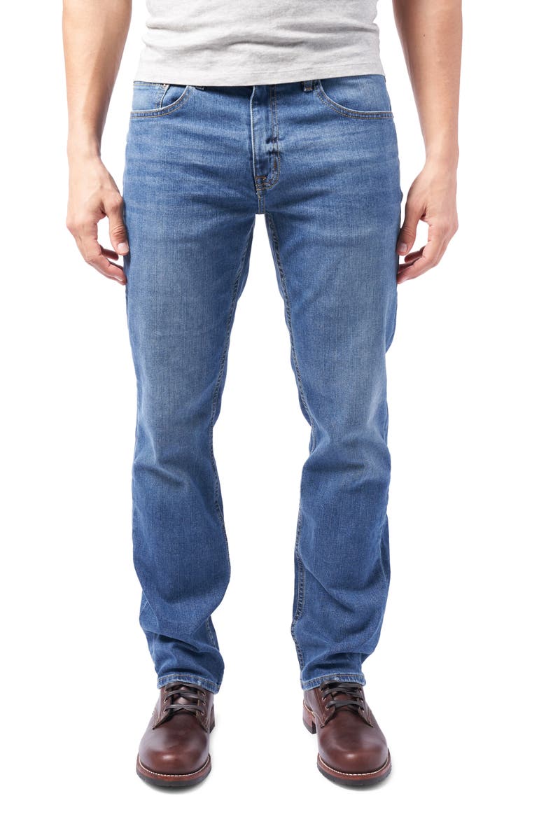 Bootcut Performance Stretch Jeans, Main, color, ASH