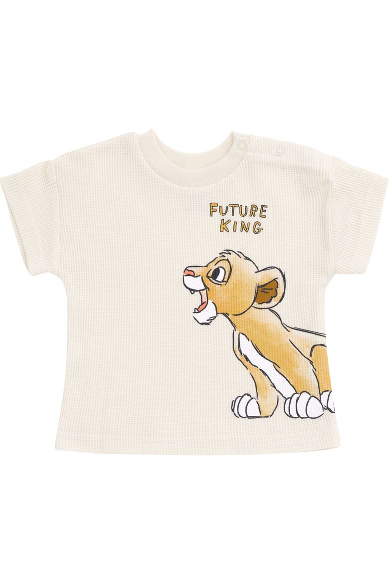 Lion King Simba 2-Piece Tee and Shorts Set, Alternate, color, Simba Sage Green