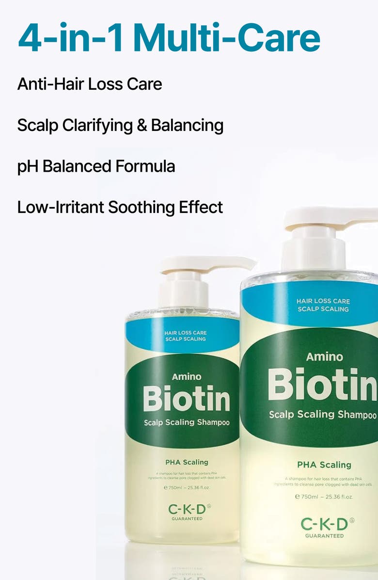CKD Amino Biotin Scalp Scaling Shampoo, Alternate, color,