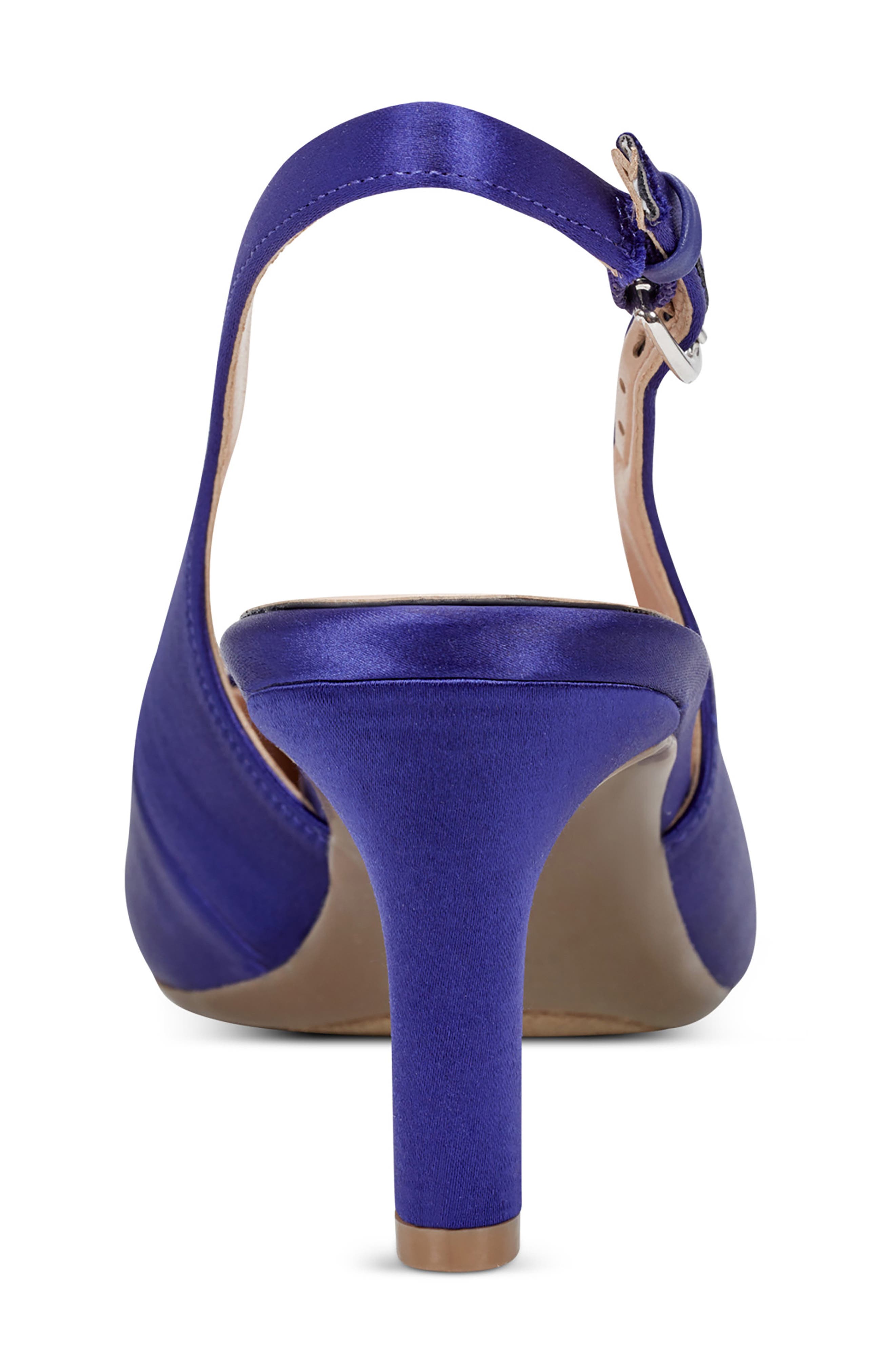 Easy Spirit Roxanne Slingback Pointed Toe Pump, Alternate, color, Dbl01