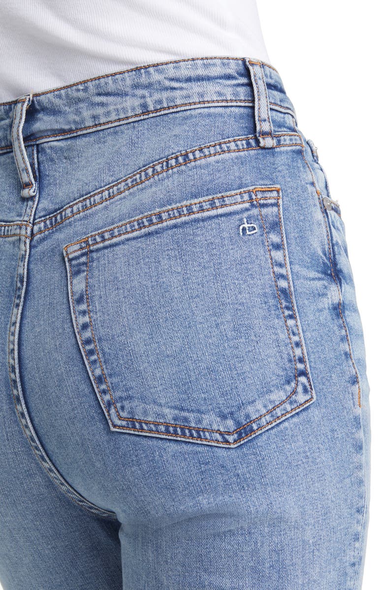 rag & bone Casey High Rise Flare Leg Jeans, Alternate, color, 