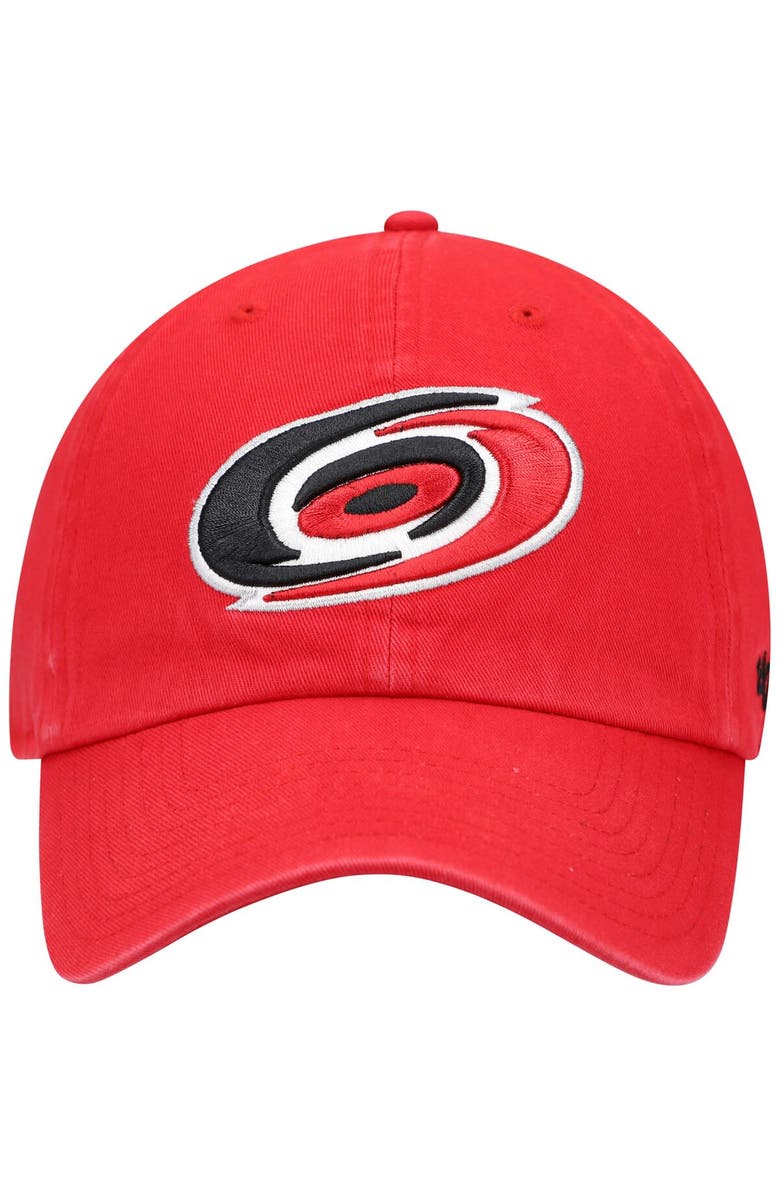 '47 Men's '47 Red Carolina Hurricanes Team Clean Up Adjustable Hat, Alternate, color, Red