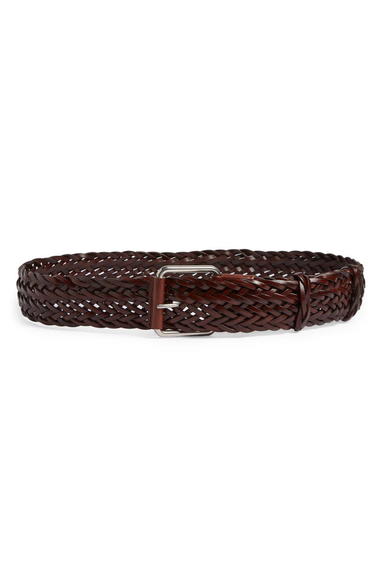 The Row Woven Leather Belt, Main, color, 