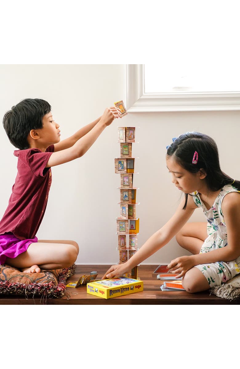 Rhino Hero A Heroic Stacking Card Game for Ages 5 and Up - Triple Award Winner