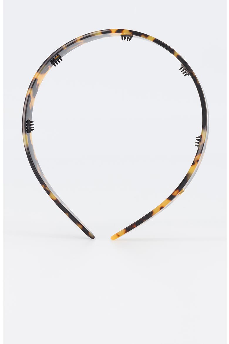 Tortoiseshell Pattern Headband, Alternate, color, TORTOISE