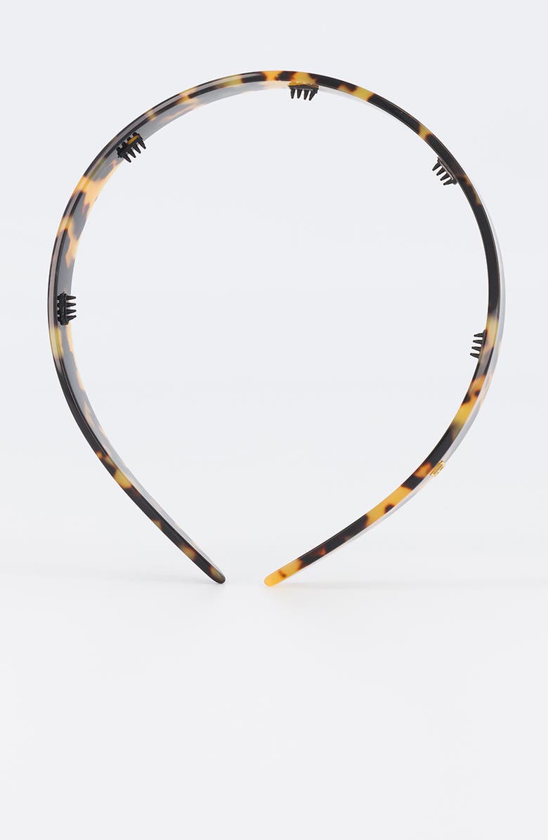 Alexandre de Paris Tortoiseshell Pattern Headband, Alternate, color, Tortoise