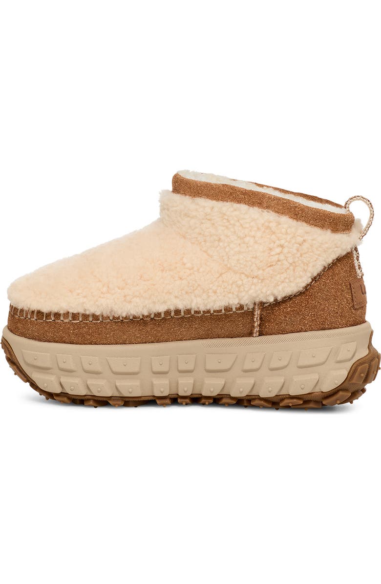 UGG<sup>®</sup> Venture Daze Ultra Mini Genuine Shearling Platform Bootie, Alternate, color, Nat