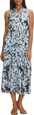 NIC+ZOE Garden Shade Sienna Midi Dress