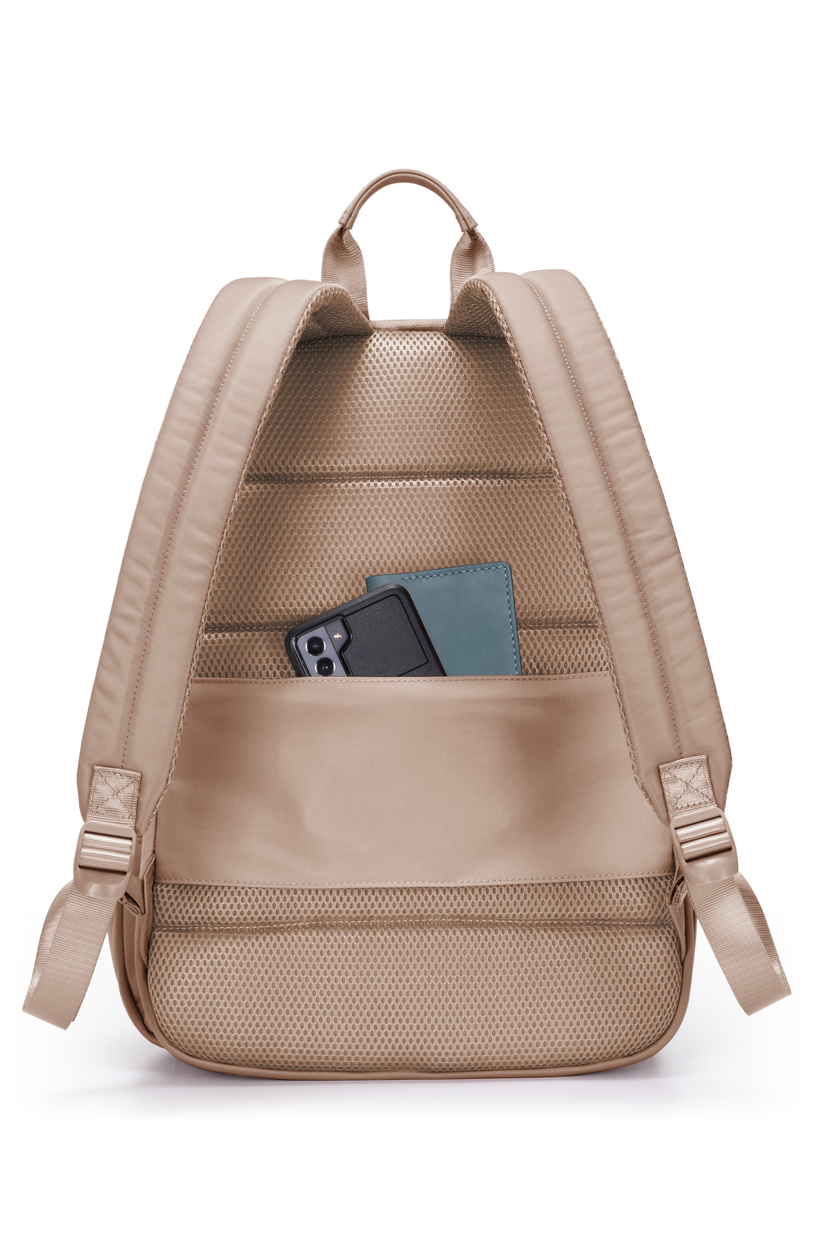 TRAVELERS CHOICE Iria 17-Inch Laptop Backpack, Alternate, color, Latte Beige