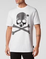 PHILIPP PLEIN T-Shirt Round Neck Skull&Bones Men