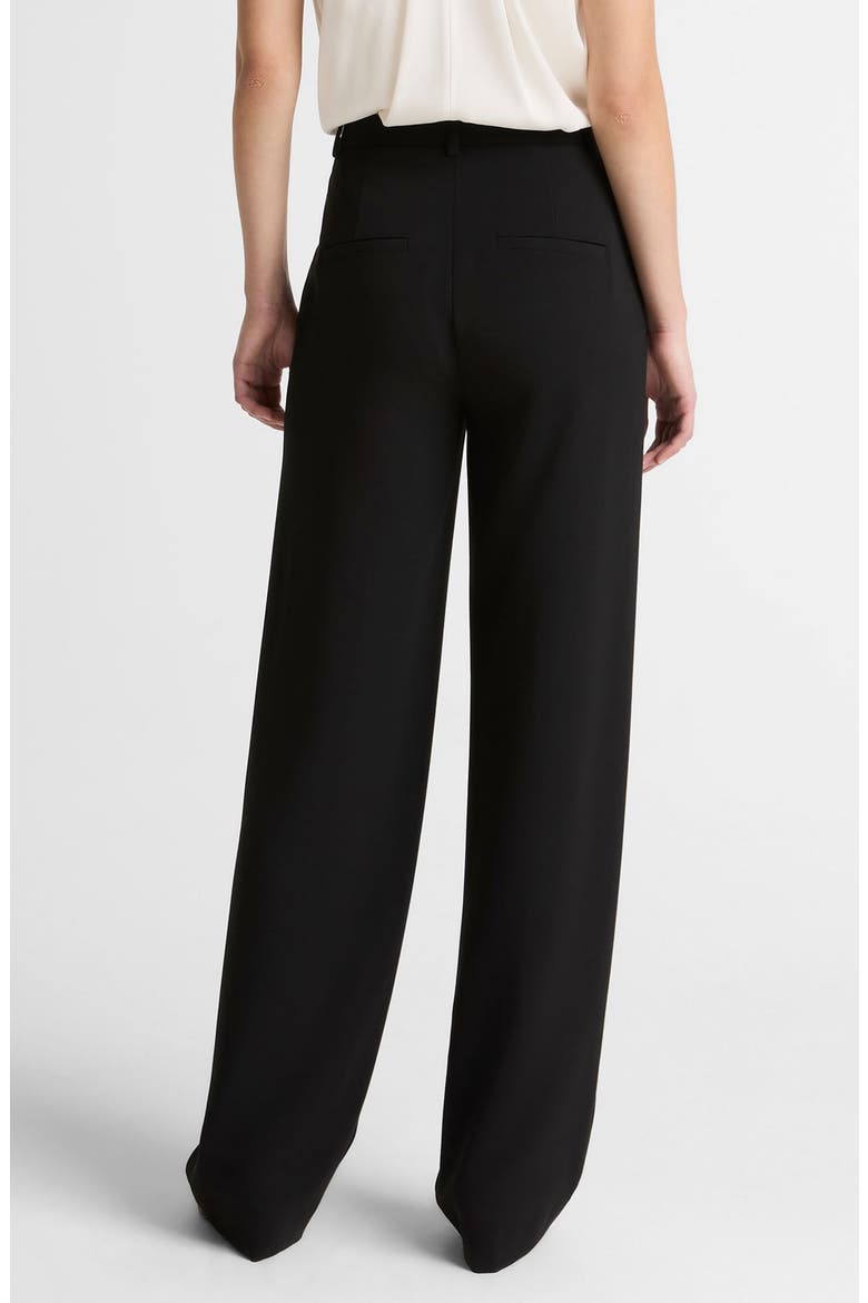 Elsa High Rise Straight Leg Trousers, Alternate, color, BLACK