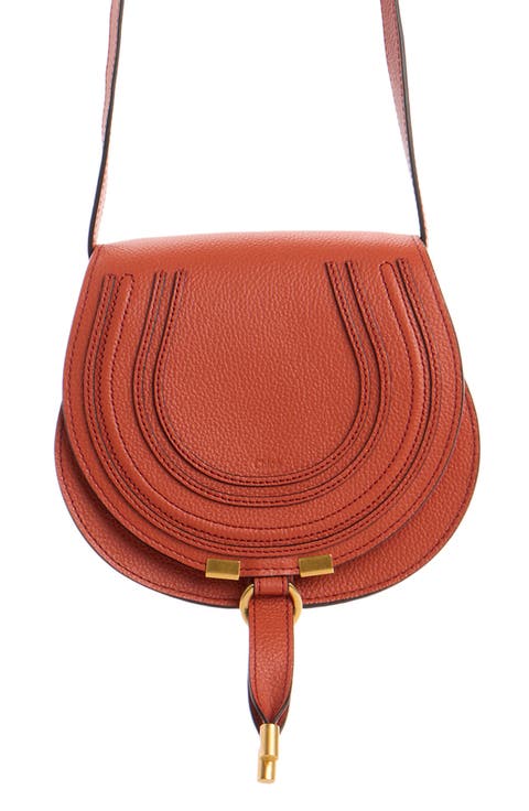 Small Marcie Leather Crossbody Bag