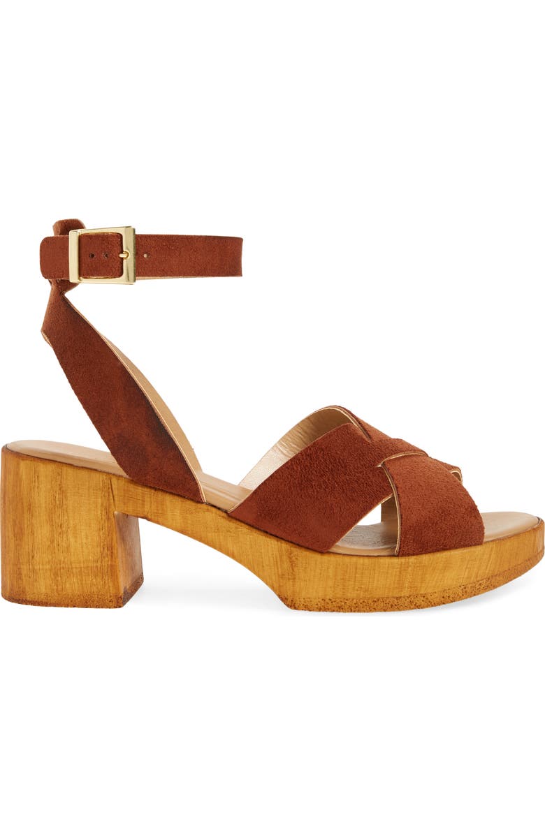 Topshop Dolly Block Heel Sandal, Alternate, color,