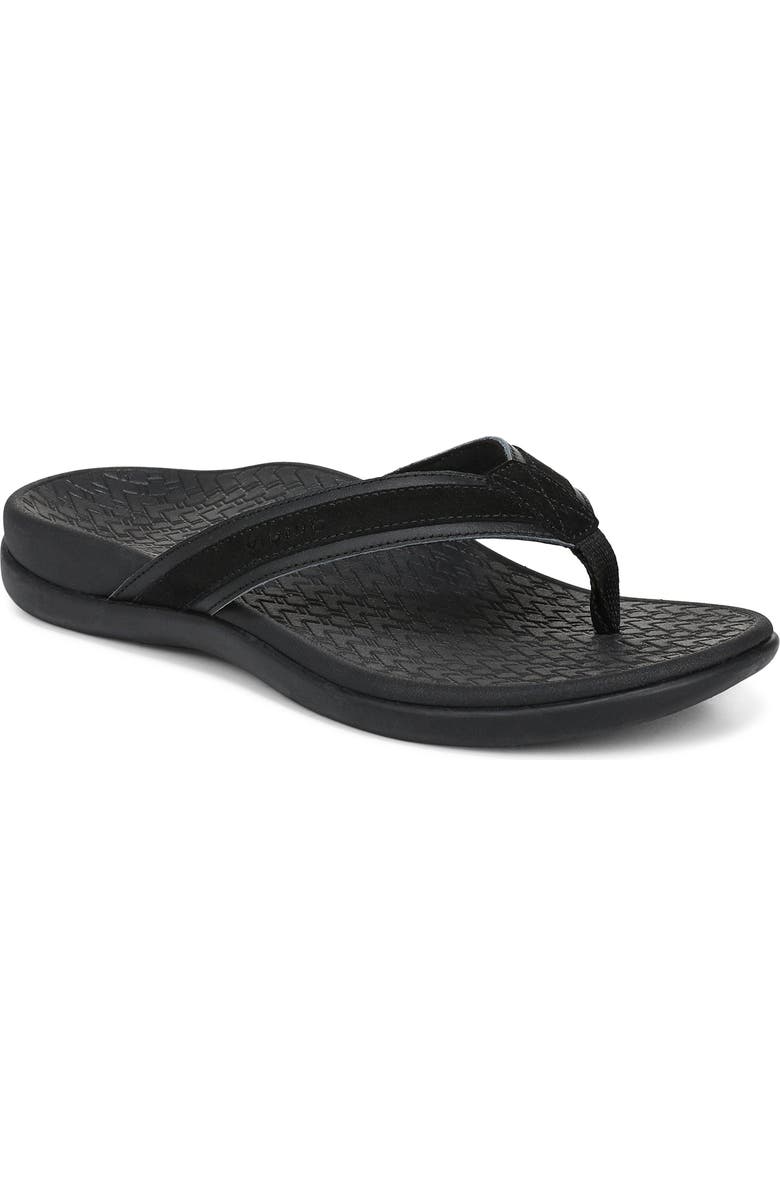 Vionic Tide 2.0 Flip Flop, Main, color, Black