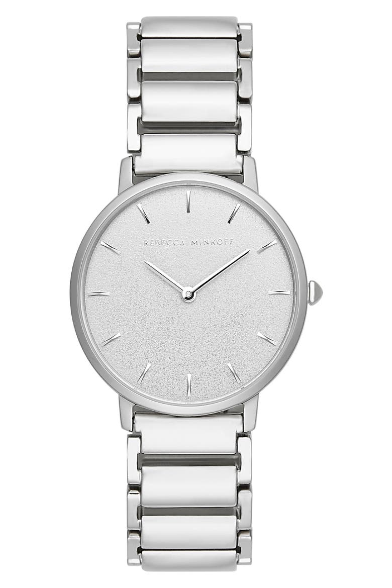 Major Bracelet Watch, 35mm, Main, color, SILVER