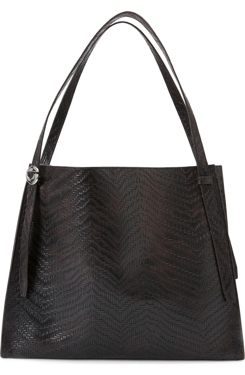 Coperni Belt Tote, Main, color, Brown Brw