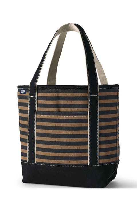 Open Top Canvas Tote Bag