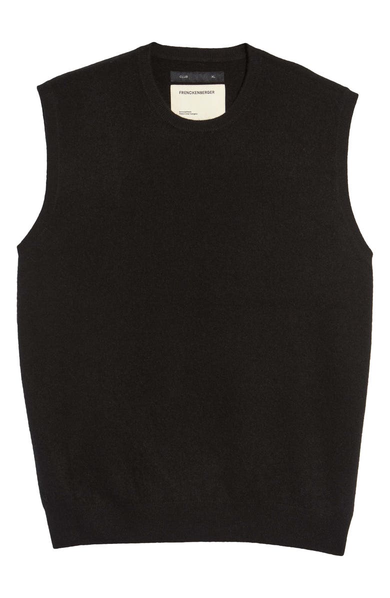 FRENCKENBERGER Sleeveless Cashmere Sweater, Main, color, 