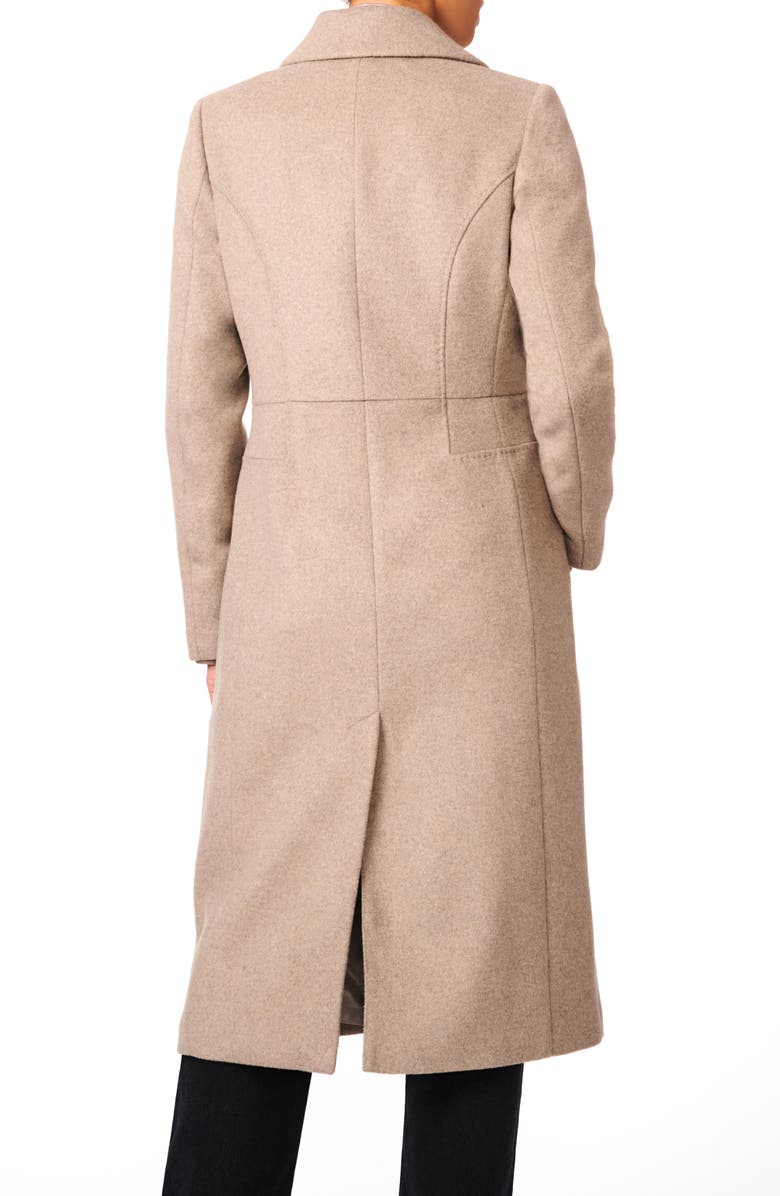 Bernardo Tailored Longline Coat, Alternate, color,