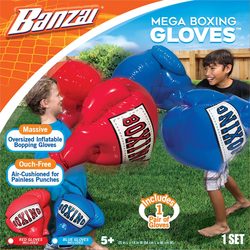 Banzai Kids Inflatable Mega Boxing Gloves in Multicolored  product