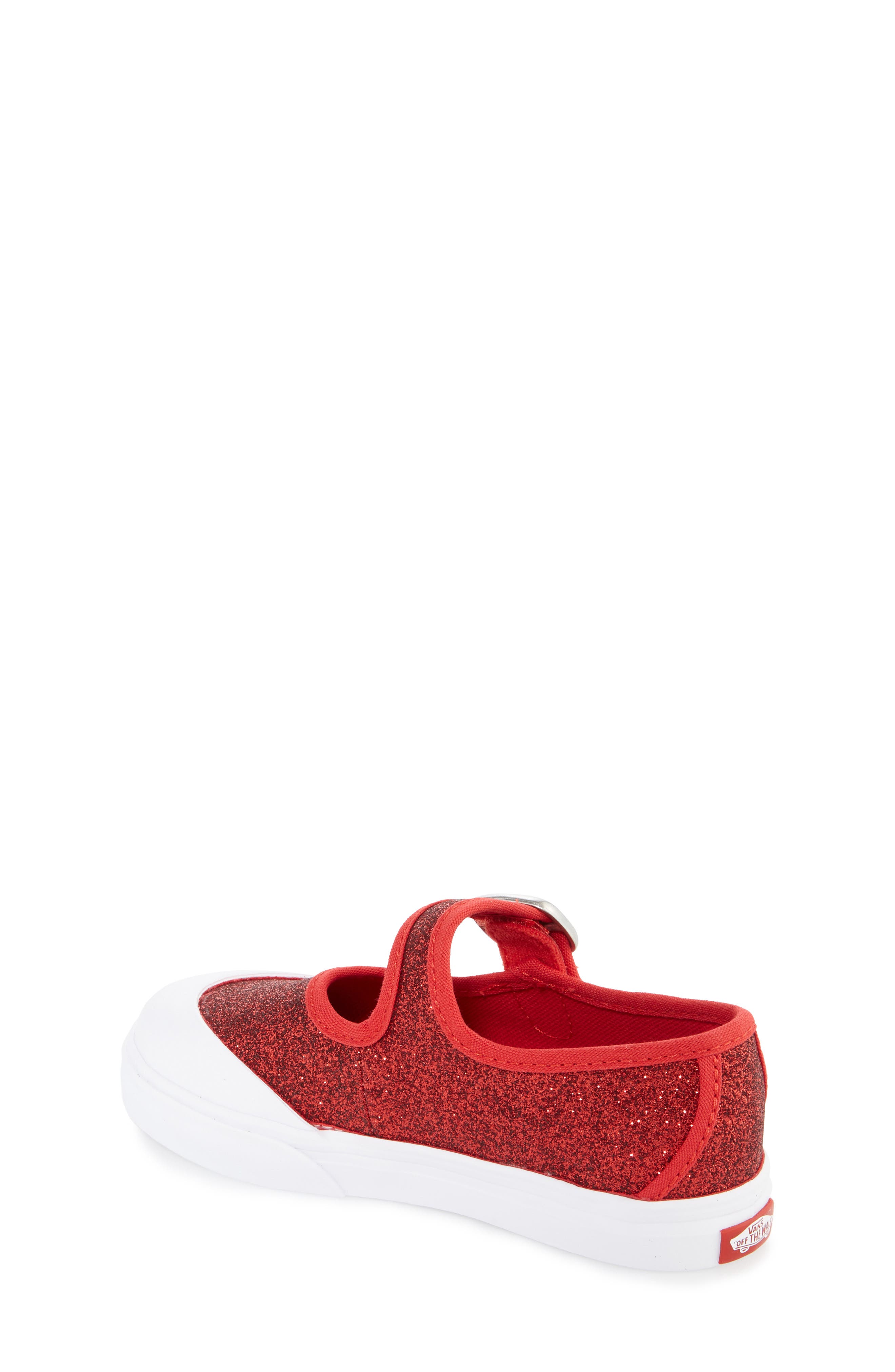 Kids' Mary Jane Sneaker, Alternate, color, GLITTER RED