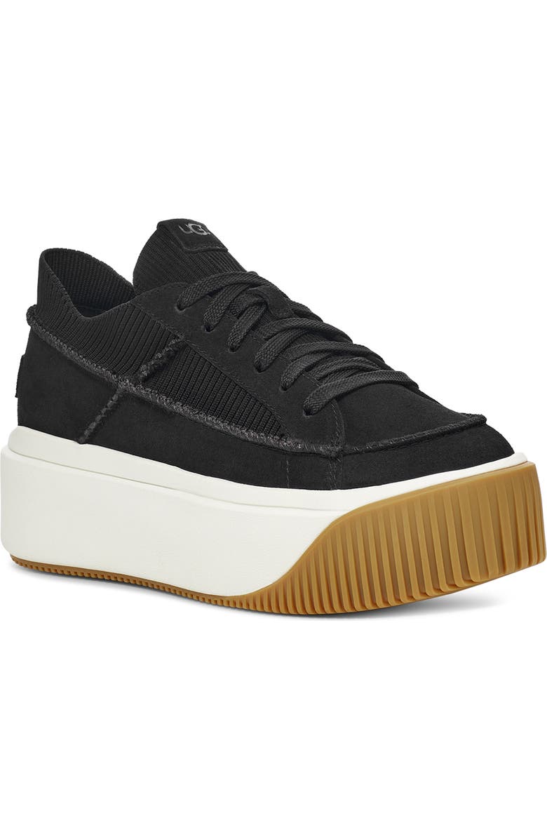 UGG<sup>®</sup> EZ-Duzzit Platform Sneaker, Main, color, Black