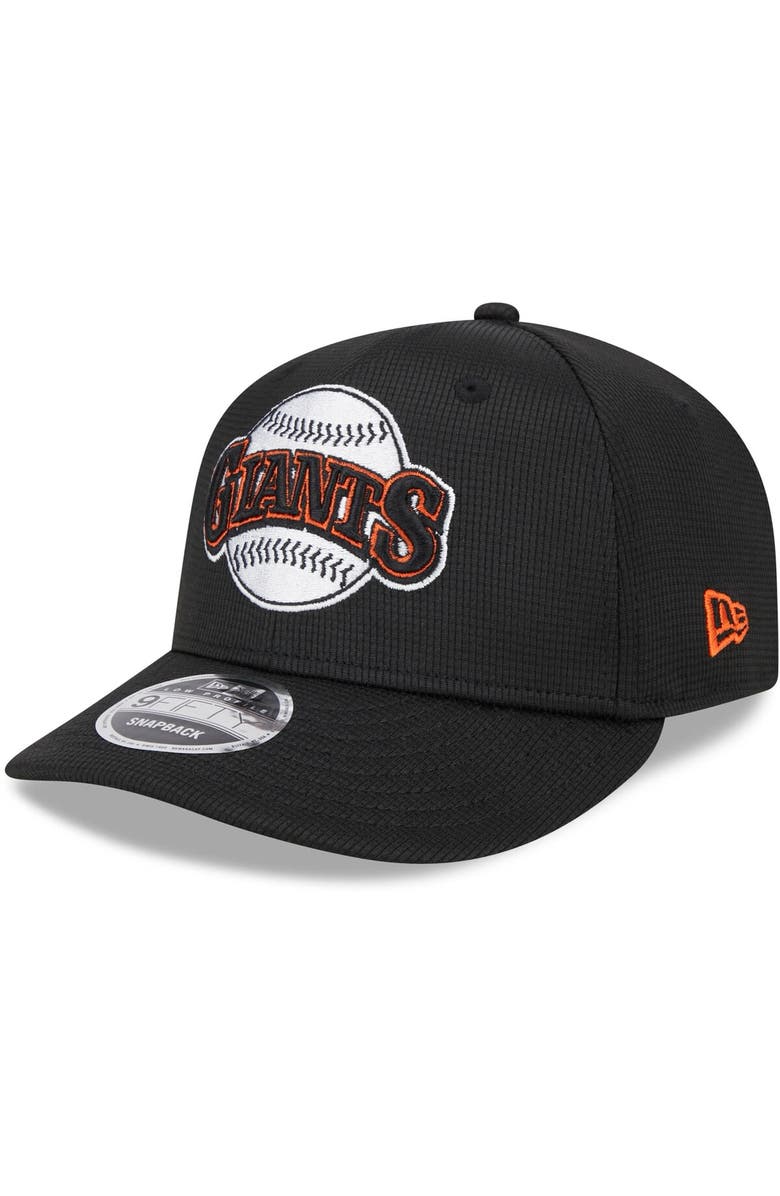 New Era Men's New Era  Black San Francisco Giants 2024 Batting Practice Low Profile 9FIFTY Snapback Hat, Main, color, 