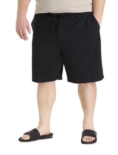 Harbor Bay By Dxl Big & Tall Lightweight Linen Beach Shorts