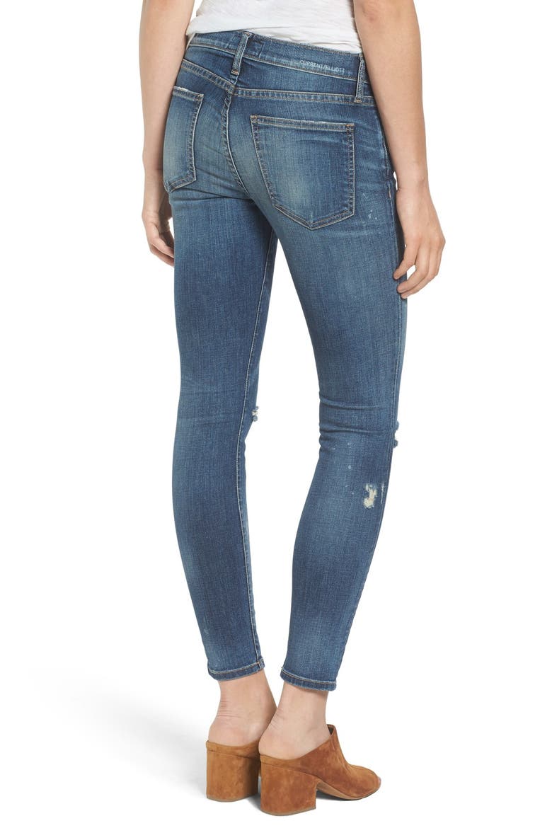 'The Stiletto' Skinny Jeans, Alternate, color, DIVISION DESTROY